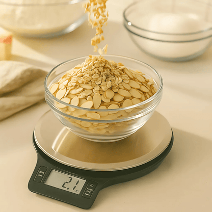 COOKWEIGH – Modern Food Scale with Easy-Read LCD Display