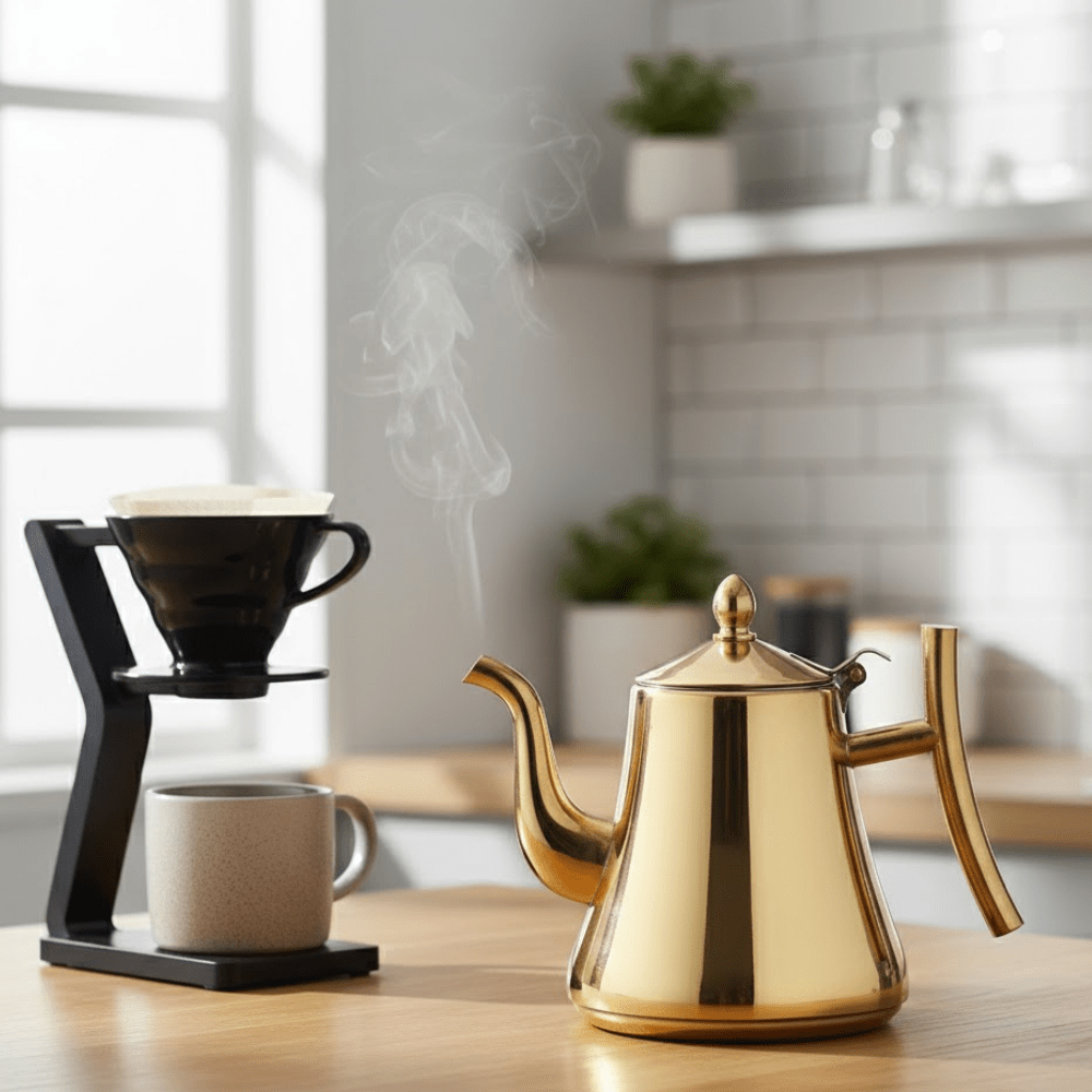 CLASSPOT – Best Induction Kettle with Filter | Durable Stainless Steel Teapot