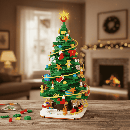 MERRYCRAFT – Build-Your-Own Christmas Tree Countdown Kit for Kids & Adults