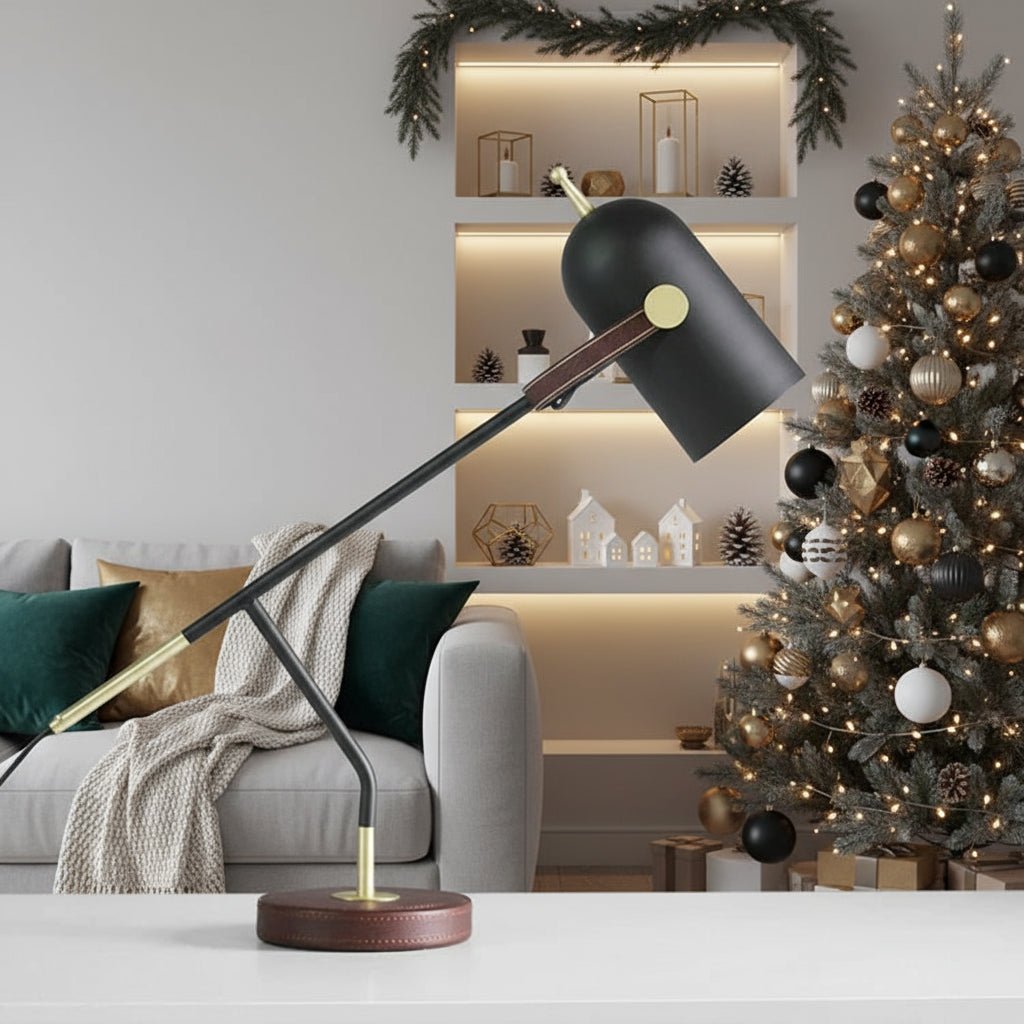 modern table lamp metal  table lamp E27 LED table lamp reading light study light bedroom living room lighting 1