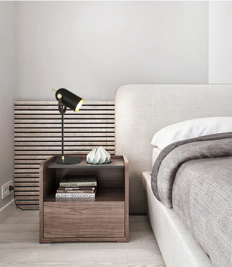 modern table lamp metal  table lamp E27 LED table lamp reading light study light bedroom living room lighting 6