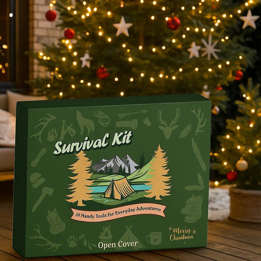 OUTGEAR 2025 – 24-Day Survival Advent Calendar with Essential Outdoor Tools