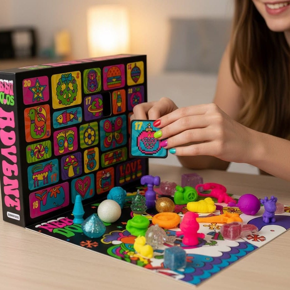 SQUISHMAS – 2025 Fidget Toy Advent Calendar with 24 Daily Surprises
