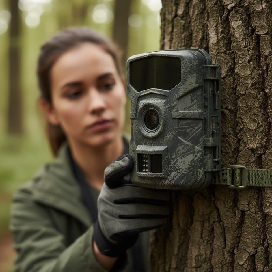 WILDTRAK – 32MP Waterproof Trail Camera for Hunting & Wildlife Monitoring