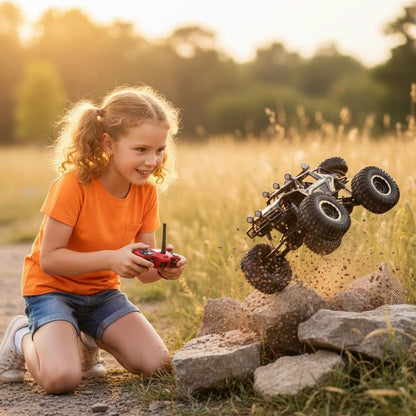 ROCKBEAST – 1/8 4WD Metal RC Truck for Off-Road & All-Terrain Adventures