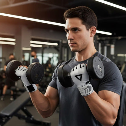 GRIPFORCE – Weightlifting Gloves with Wrist Support & Anti-Slip Design