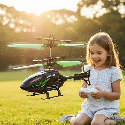 SKYWHIRL – Mini Flying RC Helicopter with Infrared Sensor & USB Charging