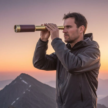 ALUMSCOPE – 25x30 High-Definition Monocular Telescope for Outdoor Use