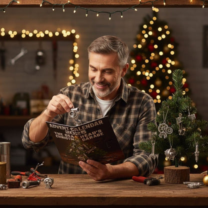 AUTOVENT – 2025 Advent Calendar with 24 Mini Auto Parts & Tools for Car Enthusiasts